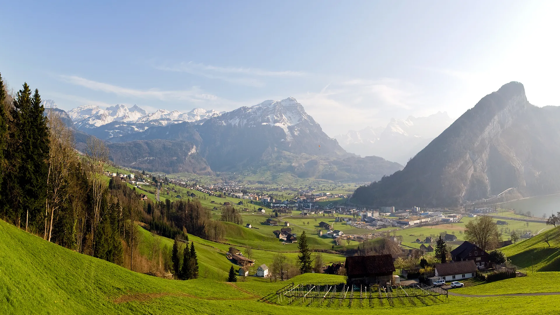 Landschaft von Schwyz